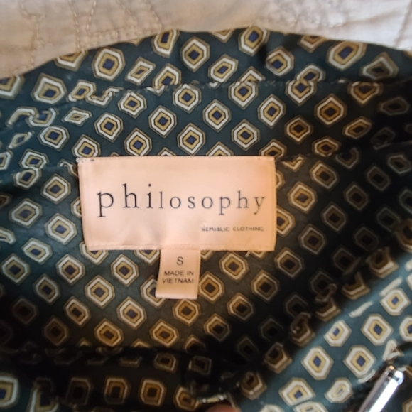 Philosophy blouse size small - Picture 3 of 9